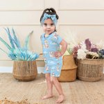 Personalisierte Aquarell Fantasy Einhorn weiches Kind Pyjamas T-Shirt Shorts Set mit Namen Multicolor Geburtstag Weihnachten Geschenk für Jungen Mädch