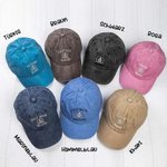 Personalisierte Retro „CAPTAIN“ Basecap mit Anker Muster und Namen Stickerei Mehrfarbige Kappe Geschenk für Freunde Verein Team