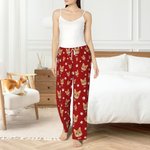 Personalisierte Haustier Gesicht Foto Pyjama Hose mit Pfoten Knochen Hautfreundliches Langarm Schlafanzug Set Geburtstag Geschenk für Tierliebhaber