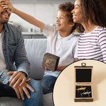 Coffret de 2 Leurres de Pêche Bioniques Personnalisé avec Texte Gravé Hameçon en Métal Cadeau d'Anniversaire pour Papa et Mari