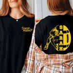 T-shirt et sweatshirt personnalisés avec nom Cadeau de soutien pour maman footballeuse