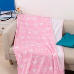 Couverture en laine polaire douce avec nom Cadeau d'anniversaire et d'appréciation pour infirmier(e) et personnel médical.