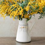 Personalised 1-10 Birth Flowers Ceramic Flower Vase with Names Housewarming Christmas Indoor Home Decor Gift for Sister Best Friend