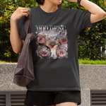 Personnalisé Cute Moo Deng Baby Hippo Fan Club T-shirt unisexe Bootleg Sweatshirt avec nom Cadeau d'anniversaire pour les fans de Moo Deng Lovers