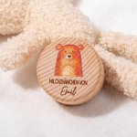 Boîte à dents personnalisée en bois avec gravure du nom de la première dent Cadeau de naissance pour garçon fille