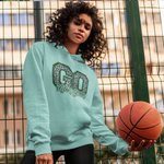Sweat à col roulé imprimé léopard multicolore avec nom Anniversaire Cheer Accessoires Cadeau pour Maman Famille
