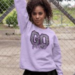 Sweat à col roulé imprimé léopard multicolore avec nom Anniversaire Cheer Accessoires Cadeau pour Maman Famille