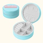 Personalized Macaron Jewelry Box with 3D Cream Style Name Travel Accessory Birthday Gift for Women Patissier Dessert Lovers