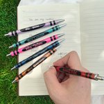 Custom Gel Ink Pens Crayon Ballpoint with Name. Pens Personalised Business. Smooth Writing Aesthetic Pens for Office.