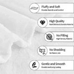 Couverture douce personnalisée multicolore avec nom Cadeau d'anniversaire pour femmes filles