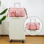 Borsa da palestra personalizzata impermeabile  a tracolla grande spazio sport ginnastica ritmica nome regalo di compleanno per gli amanti dello sport