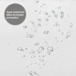 Personalized Multicolor Heart Ice Cream Waterproof Photo Name Shower Curtain with 12 Rust-Proof Grommets Bathroom Decor Birthday Gift for Family Kids