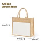 Personalisierte Geburtsblume „You are Beautiful“ Jute Tasche mit Cartoon-Figur und Namen Tote Bag Christian Weihnachten Geschenk für Damen