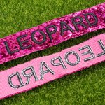 Personalizado colorido lentejuelas Gameday Cross Body Bag Bolso Correa con bordado Espíritu Texto Colegio Escuela Equipo Club Regalo para los aficiona