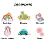 Personlig spargris med tecknad bokstav och klart fönster med namn Barnkammardekoration Födelsedagspresent för pojkar Flickor