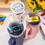 Personalizzato Glitter matita pastello taccuino Tumbler nome piastra coperchio accessori per Stanley Tumbler giorno dell'insegnante regalo di apprezza