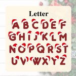 Gepersonaliseerde gebreide kerstkous met borduurwerk naam Letter Fireplace kerstboom decor opknoping ornament geschenk voor familie vriend