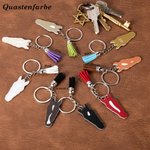 Personalisierter Pferdegesicht-Silhouette Acryl Schlüsselanhänger mit Text und Quaste Reiter Reiten Accessoire Geschenk für Pferdeliebhaber