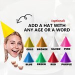 Personalized Portrait Photo Bunting Banner Paper Cut with Hanging Rope Birthday Party Decor Gift for Friends Family