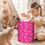 Panier à linge pliable avec poignée Cadeau d'anniversaire pour les amoureux des animaux de compagnie