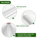 Personalizzato Cute Butterfly Rabbit Bird Woodland Animals Swaddle Blanket e Knot Hat Set con nome Baby Shower Birthday Gift per neonati