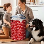 Panier à linge pliable avec poignée Cadeau d'anniversaire pour les amoureux des animaux de compagnie