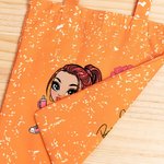 Sac Tote Personnalisé avec Image de Femme Fleur de Naissance et Nom Accessoire de Voyage Travail Courses Cadeau Anniversaire Noël pour Femme