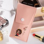 Set de pinceaux de maquillage personnalisé avec nom et 8 pinceaux de maquillage Cadeau d'anniversaire pour les femmes et les filles