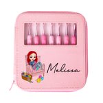 Boule à cheveux personnalisée avec nom Cadeau d'anniversaire pour les femmes qui aiment le crochet