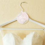 Etiquette de suspension en acrylique avec titre et nom Mariage Fête de la Célibataire Cadeau de douche de mariage pour Mariée Demoiselle d'honneur