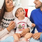 Body de bébé en coton avec nom Cadeau de douche de Noël pour bébé