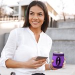 Henkilökohtainen Monivärinen värikynä Faux Glitter 12oz Wine Tumbler nimi Opettajan päivä arvostus lahja opettajalle