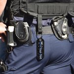 Llavero Personalizado Bordado Bandera de Australia con Texto Regalo de Cumpleaños para Policía Bombero Militar