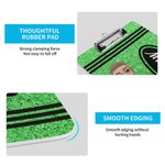 Personlig glitterfärgad krita söt tecknad design hängande skrivplatta med lågprofilsklämma Uppskattning Tillbaka till skolan Present till lärare