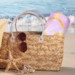 Personalized Glitter Fantasy Mermaid Quick Dry Oversized Microfiber Beach Towel with Name Summer Travel Essential Birthday Gift for Girls