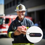 Llavero Personalizado Bordado Bandera de Australia con Texto Regalo de Cumpleaños para Policía Bombero Militar