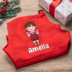 Tablier Ajustable pour Garçons Filles avec Poche Cuisine Pâtisserie Cadeau d'Anniversaire pour Enfants