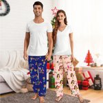 Gepersonaliseerde Multicolor Cute Avatar Best Ever 1-12 Foto's Kid Adult Pyjama Broek Verjaardagscadeau voor familie