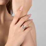 Henkilökohtainen Dainty Fainty Faith Birthstone Cross säädettävä Wrap Ring nimi Christian Korut Kaste Syntymäpäivä Joululahja naisille