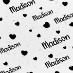 Cortina de baño personalizada con varios nombres y 12 ojales a prueba de óxido para inauguración de la casa Regalo de cumpleaños para la familia