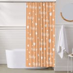 Cortina de baño personalizada con varios nombres y 12 ojales a prueba de óxido para inauguración de la casa Regalo de cumpleaños para la familia