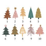 Ornamento personalizzato dell'albero di Natale della famiglia con nome Regalo decorativo di Natale per gli amici della famiglia