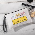 Sac de maquillage personnalisé avec bracelet Cadeau d'appréciation de la journée de l'enseignant