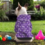 Personalizada Cute Paw Print Soft Warm Puppy Dog Cat Hoodie Clothes with Name Birthday Party Gift for Pet Lover Owner