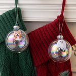 Henkilökohtainen käsin piirretty kissa koira lemmikki muotokuva joulu lasi lamppu koriste nimellä joulukuusi sisustus festivaali puolue lahja lemmikki