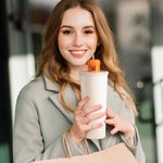 Personalized Witch Ghost Pumpkin Set of 3 Drinking Cups Straw Covers Toppers with Initial Halloween Decor Party Gift for Friends Family