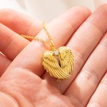 Personalizada delicada Angel Wings Corazón Foto Urna Collar para cenizas con texto grabado Cremación Joyería Memorial Regalo para las mujeres