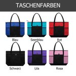 Personalisierte Glitzername Friseur Element Canvas Tragetasche mit Reißverschluss Große Kapazität Geburtstag Geschenk für Friseure