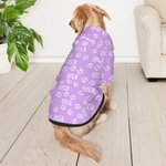 Personalizada Cute Paw Print Soft Warm Puppy Dog Cat Hoodie Clothes with Name Birthday Party Gift for Pet Lover Owner