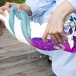 Personalized Faux Glitter Cartoon Quick Dry Oversized Microfiber Beach Towel with Name Summer Travel Essential Birthday Gift for Women Girls